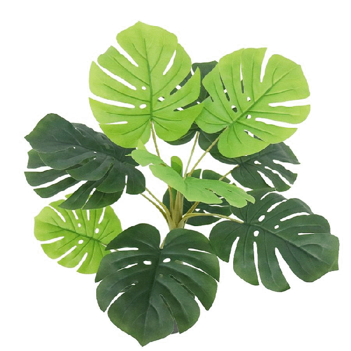 Faux Monstera Tree