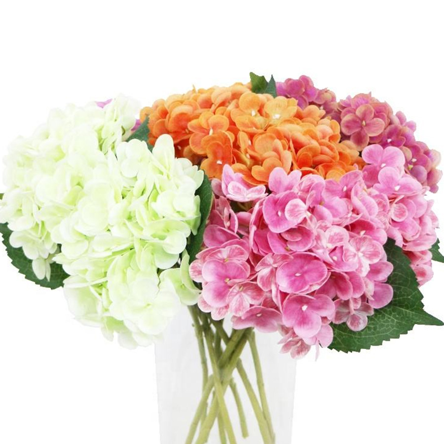 faux hydrangea flower