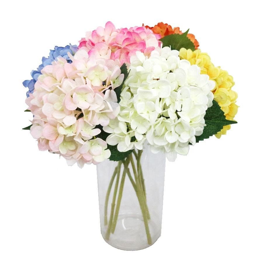 fake hydrangea flower