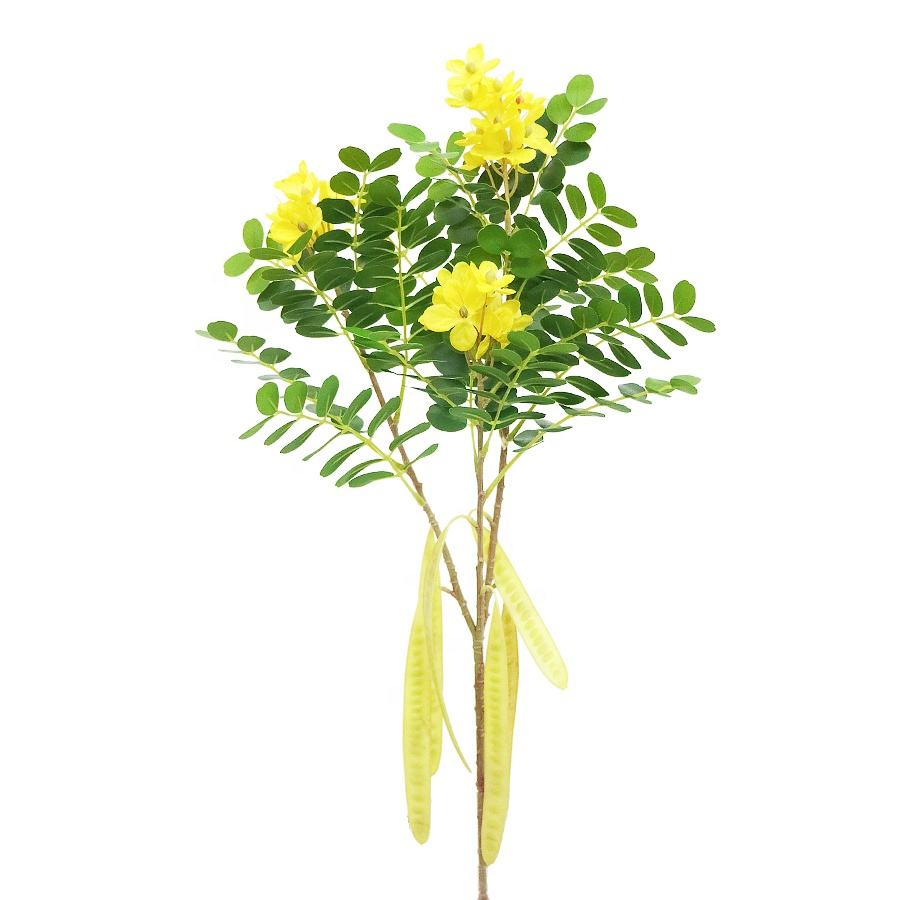 fake acacia flowers stem