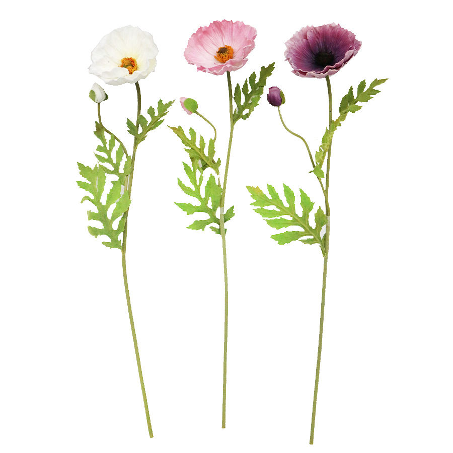 artificial poppy stem