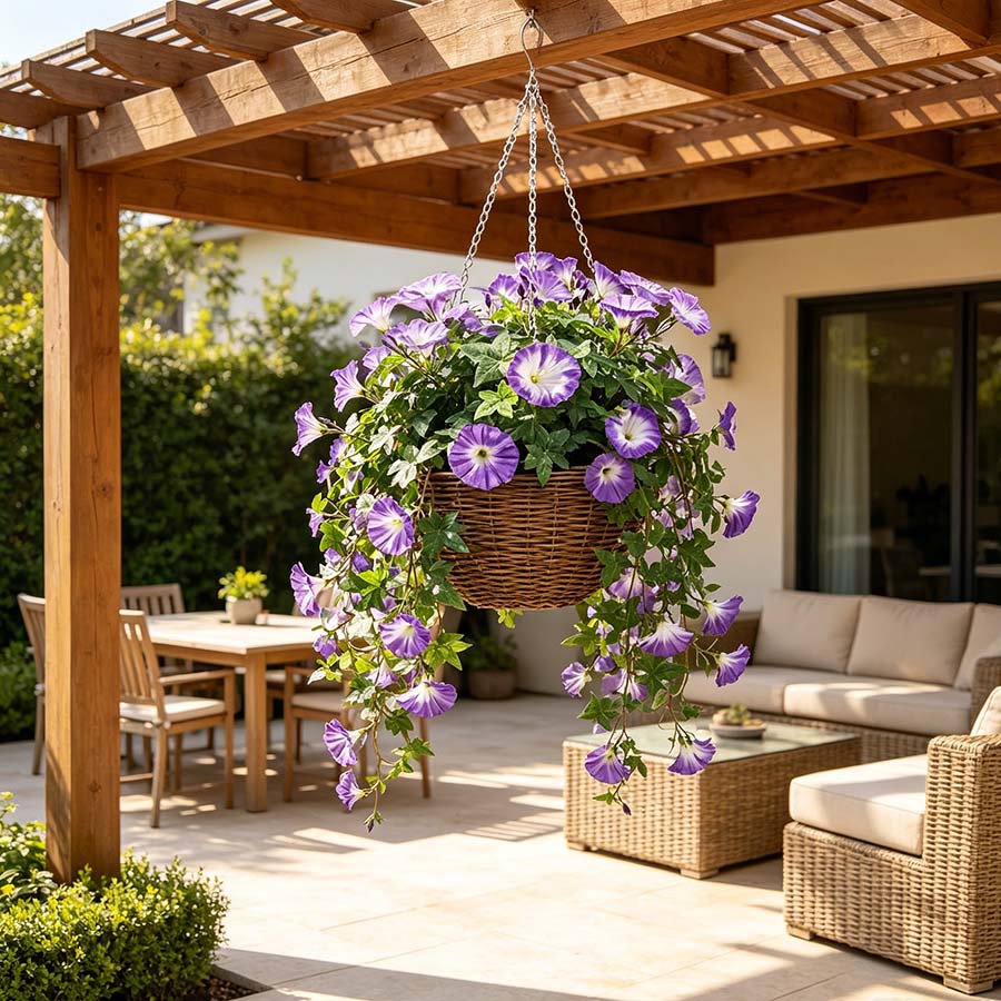 UV hanging basket