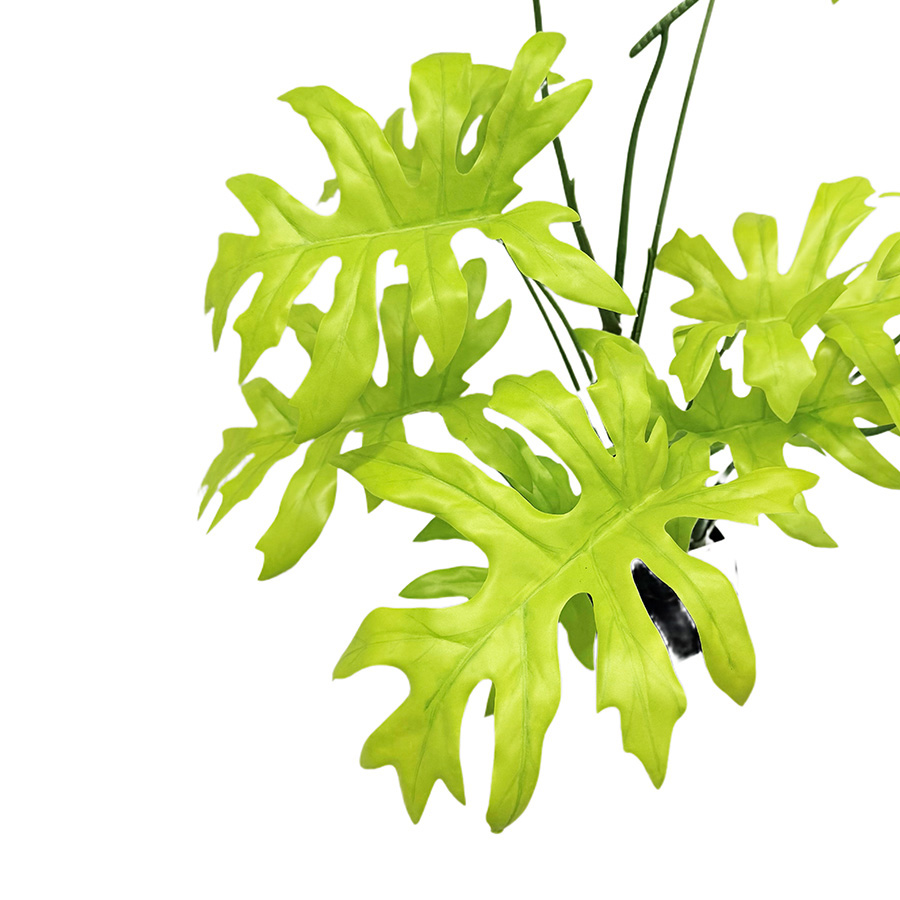 faux philodendron plant