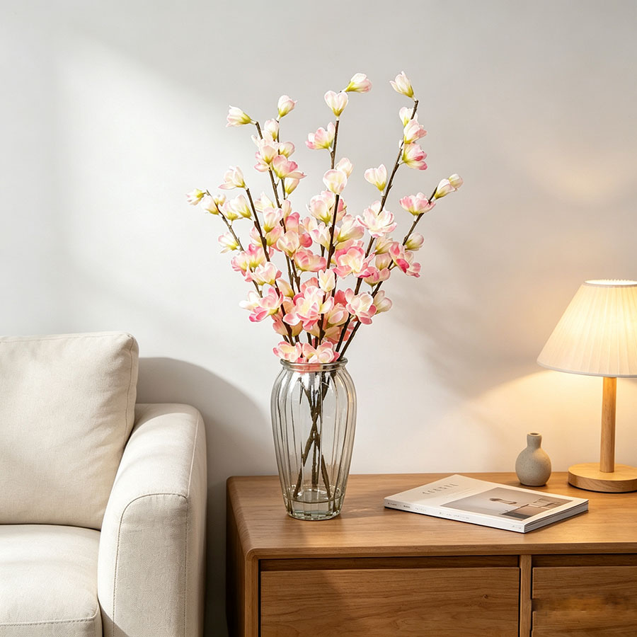 living room decor flower