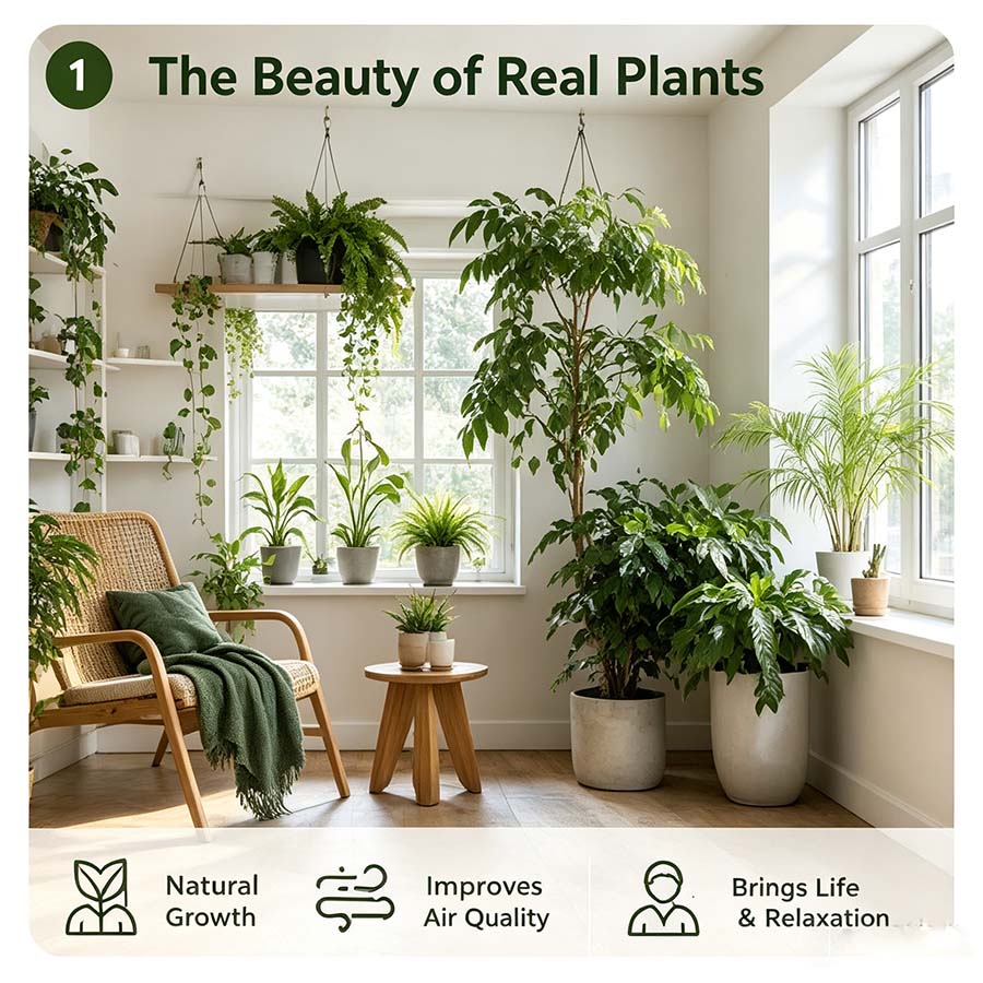 artificial plants